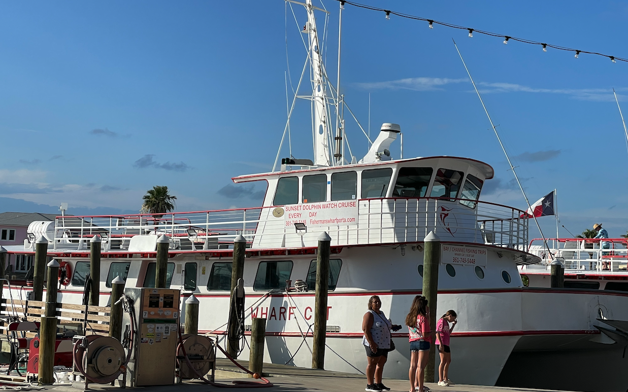 Fisherman's Wharf :: Sunset Dolphin Cruise :: Port Aransas, Texas