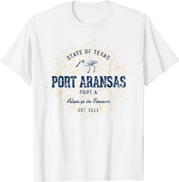 Port Aransas Bird Star Shine T-Shirt