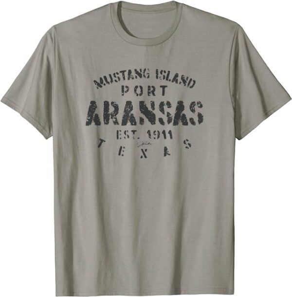 Port Aransas Texas Mustang Island Brand T-Shirt