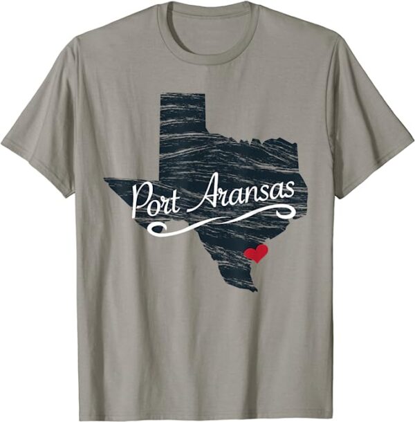 Port Aransas Texas State Sandstone T-Shirt