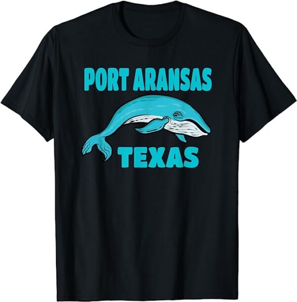 Port Aransas Texas Whale T-Shirt